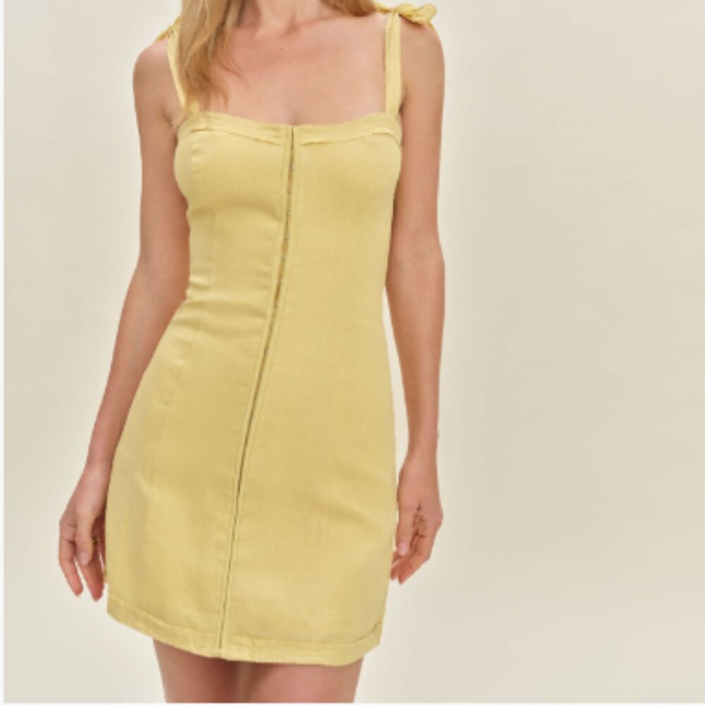 NWOT Reformation Dion Dress in Sunshine